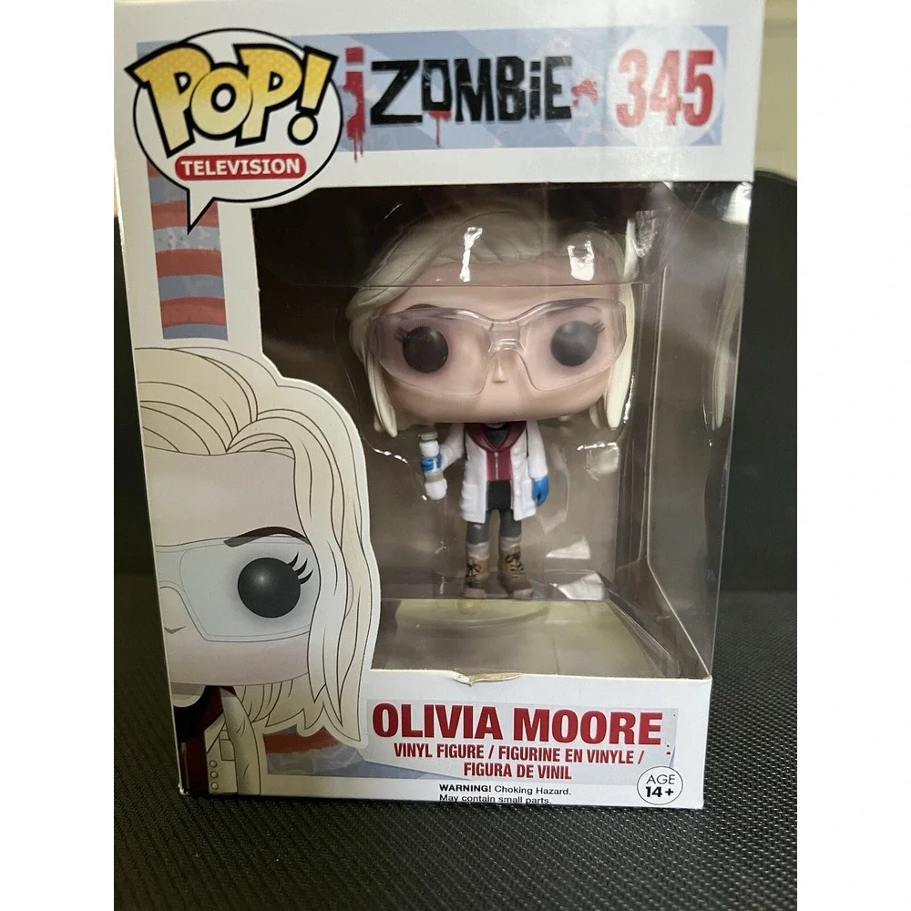 Funko Pop! TV iZombie Olivia Moore #345 Vinyl Figure Glasses Collectible Bobble